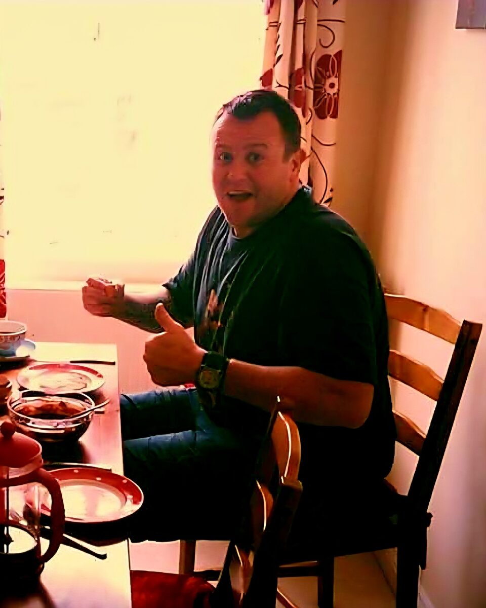 Gary at 280 pounds at the beginning of his health journey
